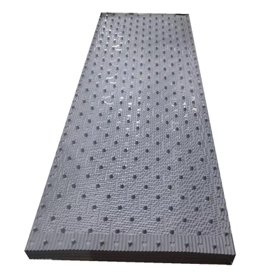 750X2000mm অনমনীয় পিভিসি কুলিং টাওয়ার ফিল CF750 ফিল মিডিয়া কুলিং টাওয়ার