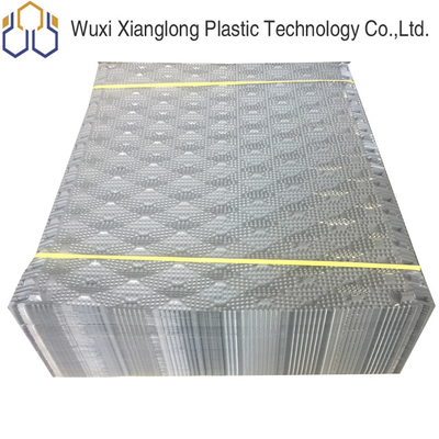 850X1000mm কুলিং টাওয়ার ইনফিল এয়ার কুলিং পিভিসি ফিলার 0.32mm-0.6mm
