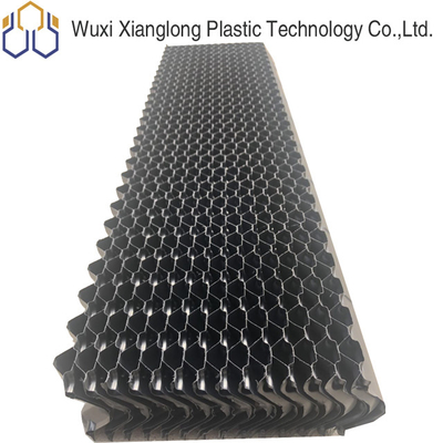 25mm কুলিং টাওয়ার উপাদান PVC ড্রিফ্ট এলিমিনেটর সেলুলার ইভাপোরেটিভ কনডেন্সার