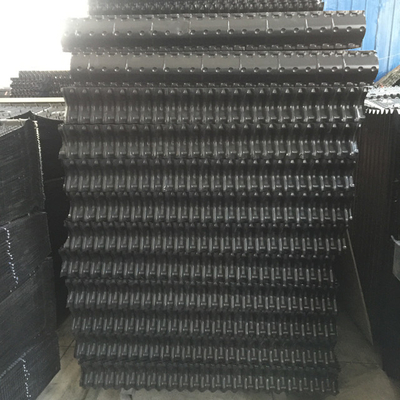 25mm কুলিং টাওয়ার উপাদান PVC ড্রিফ্ট এলিমিনেটর সেলুলার ইভাপোরেটিভ কনডেন্সার