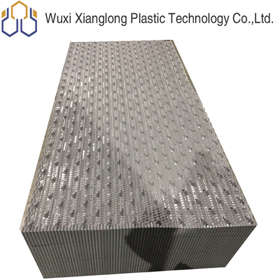 750X2000mm অনমনীয় পিভিসি কুলিং টাওয়ার ফিল CF750 ফিল মিডিয়া কুলিং টাওয়ার