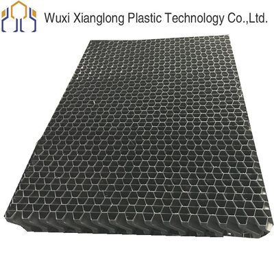 D65mm PVC এয়ার ইনলেট ল্যুভর 2000mm 2400mm কুলিং টাওয়ার উপাদান