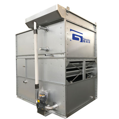 ৮০ টন শীতল টাওয়ার রপ্তানিকারক বর্গাকার বন্ধ লুপ টাইপ কাউন্টার ফ্লো ওয়াটার কুলিং টাওয়ার